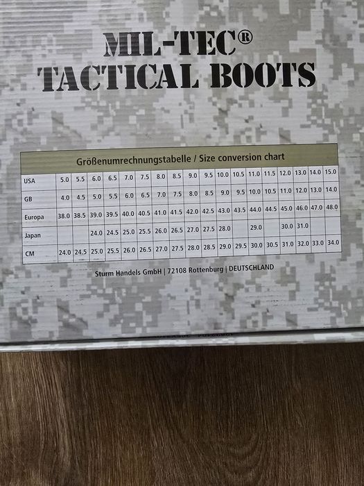 Черевики штурмові літо MIL-TEC