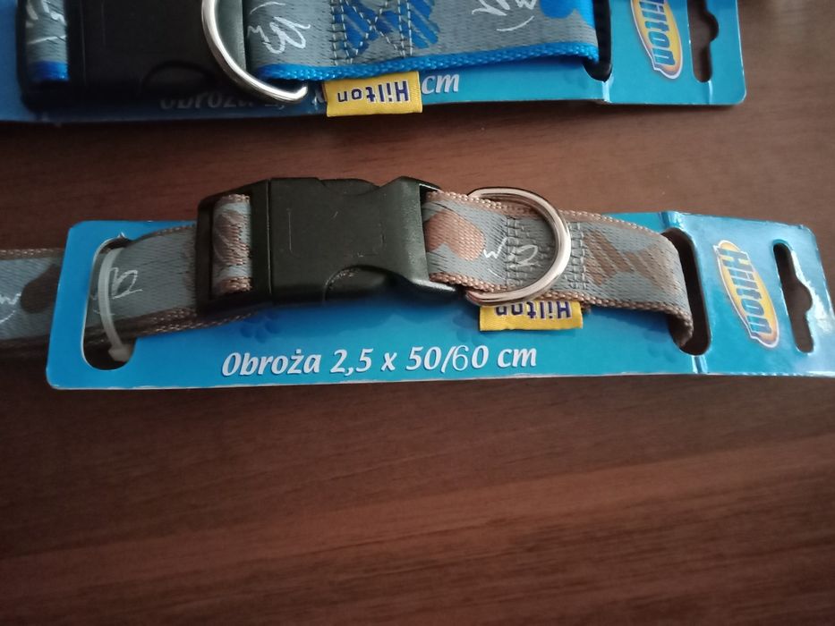 4 szt -obroże dla dużego psa,marki Hilton