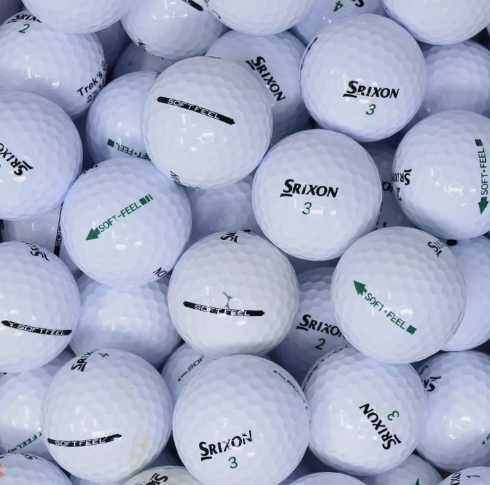 Golfe bolas Marcas Srixon, Callaway, TaylorMade, Titleist.