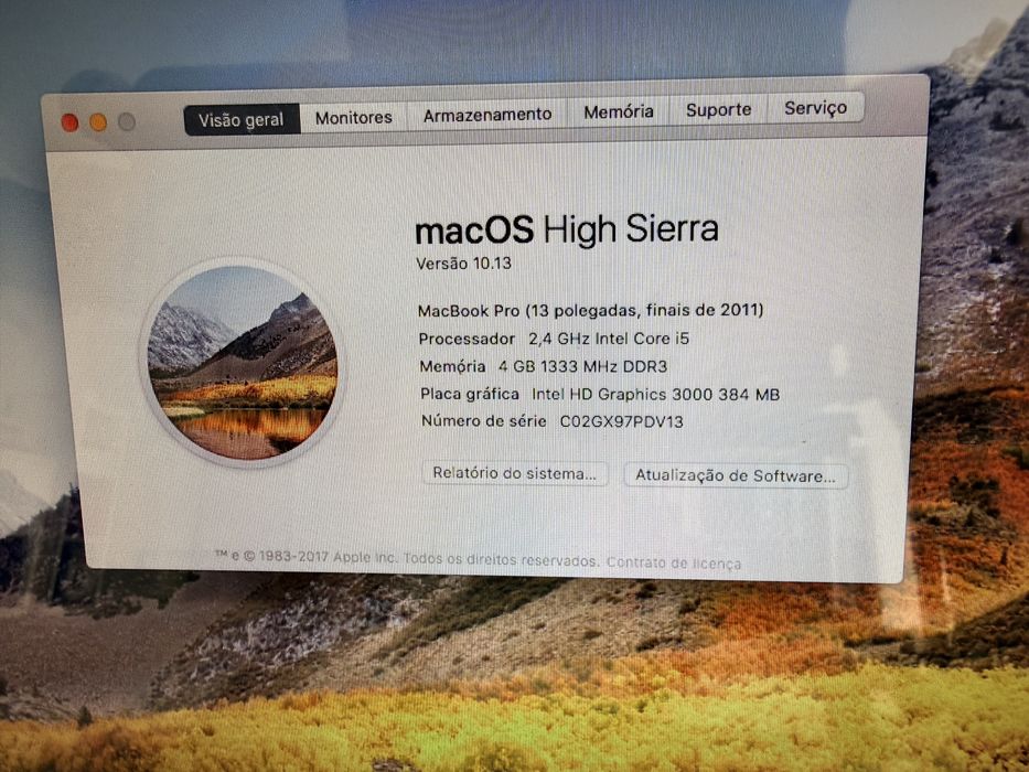Apple Macbook Pro 13.3”