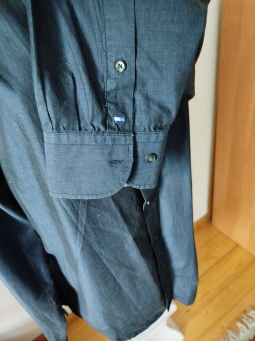 Granatowa koszula męska L.