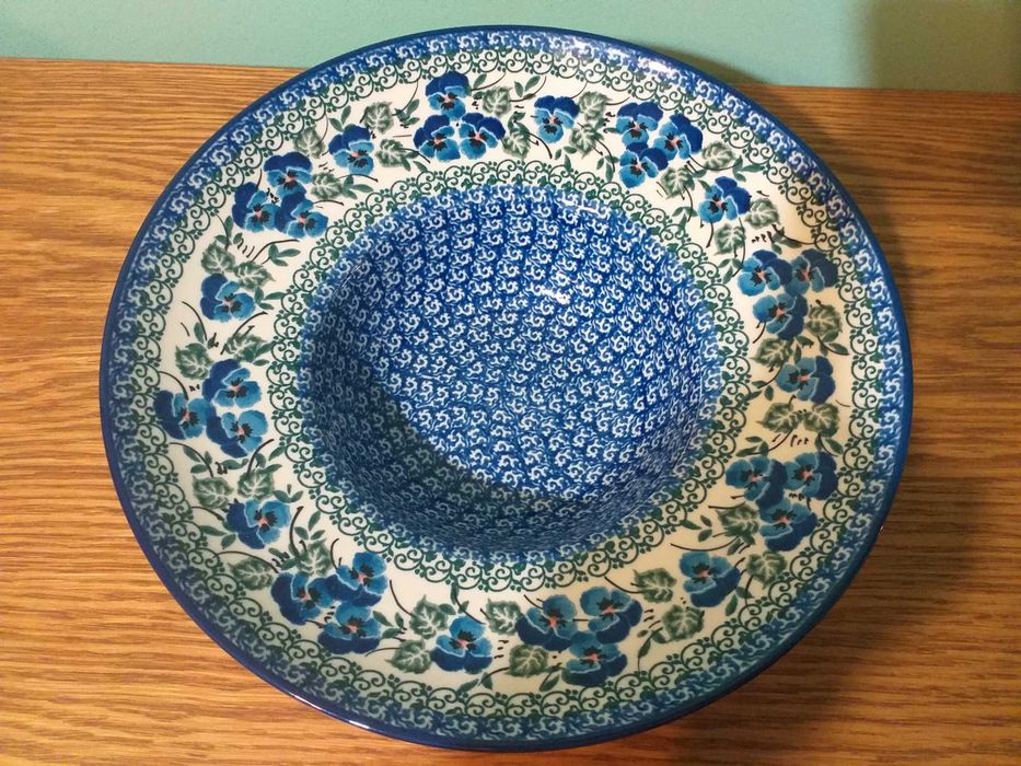 Talerz do spaghetti 25cm GAT1 Ceramika Artystyczna Boleslawiec