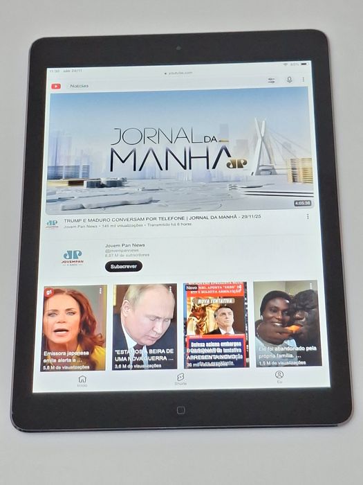 Apple iPad Air  Modelo A1474 9.7" | Cinzento Sideral, WiFi | Impecável