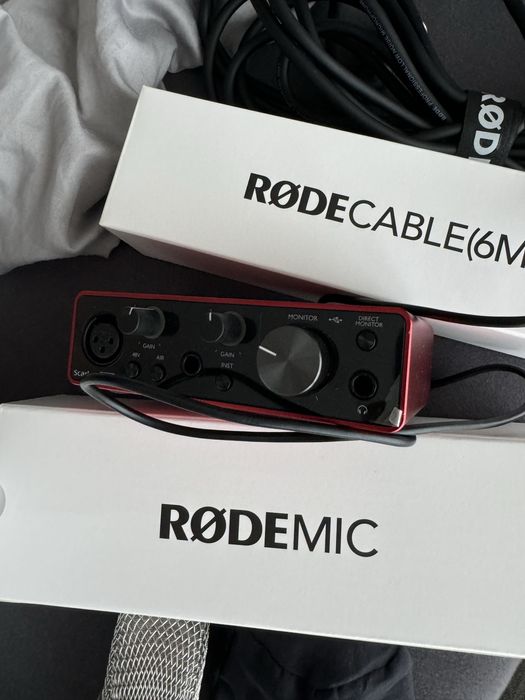 Rode nt1-a microphone novo