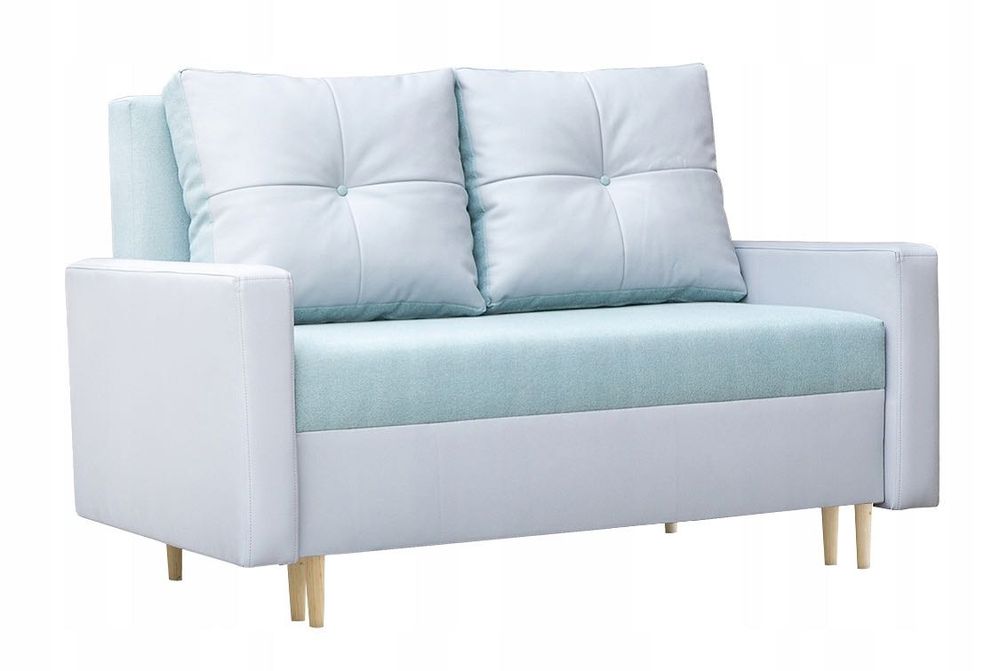 Sofka kanapa wersalka rozkładana z poduszkami