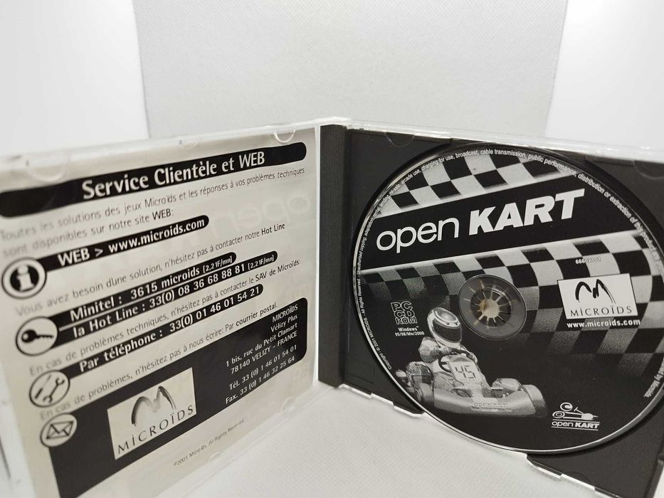 Open Kart PC CD-ROM Original Microïds