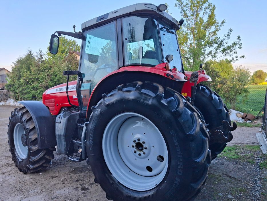 Massey Ferguson 6480 Sprowadzony 6528MTH Miękka Oś Miękka Kabina Dynashift Oryginalny Stan