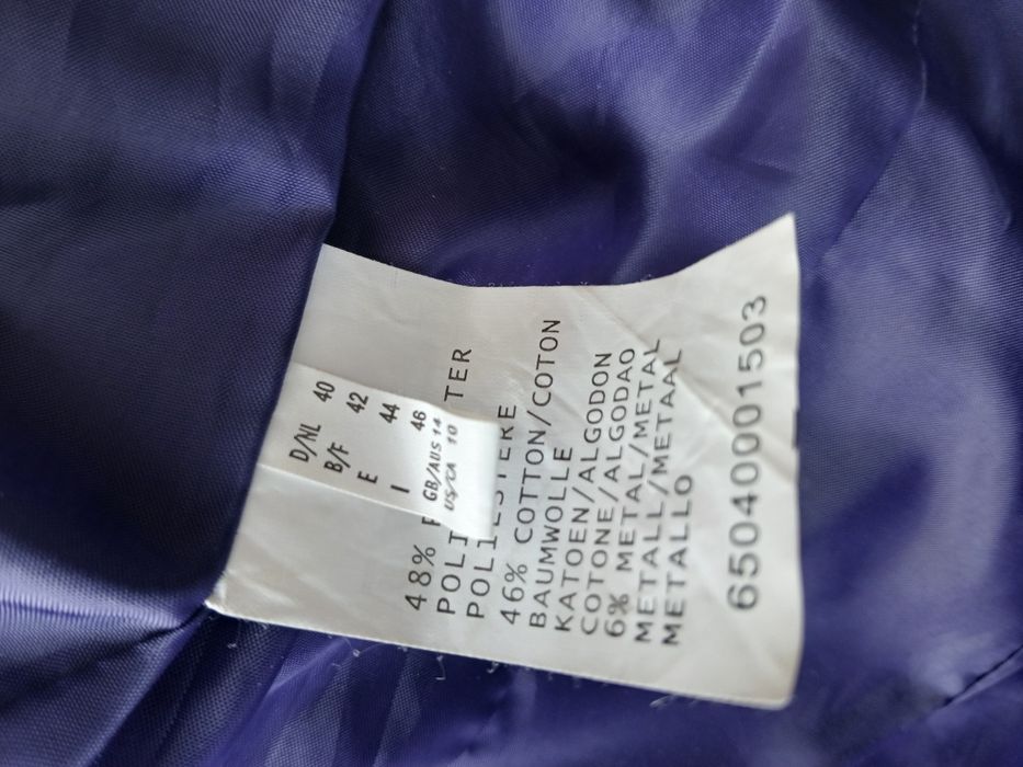 Kurtka damska fioletowa