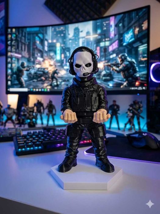 Suporte para Comando de Consola Soldado Caveira