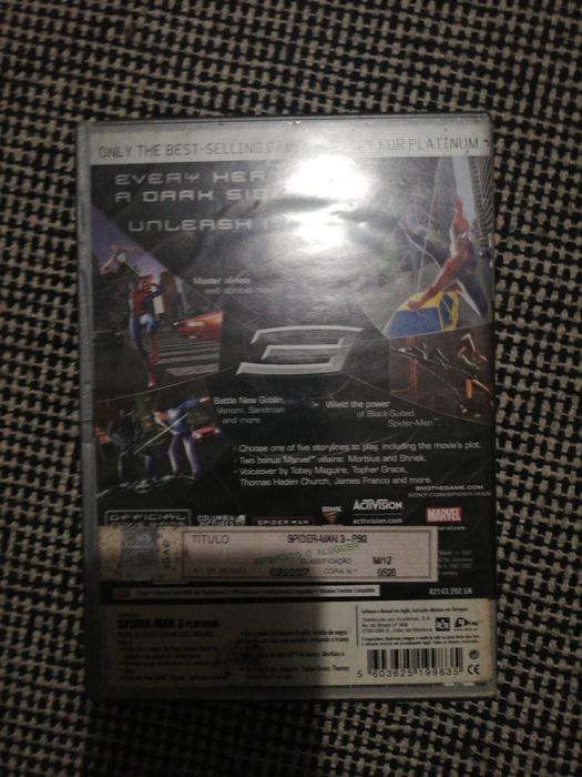 Spider man 3 ps2