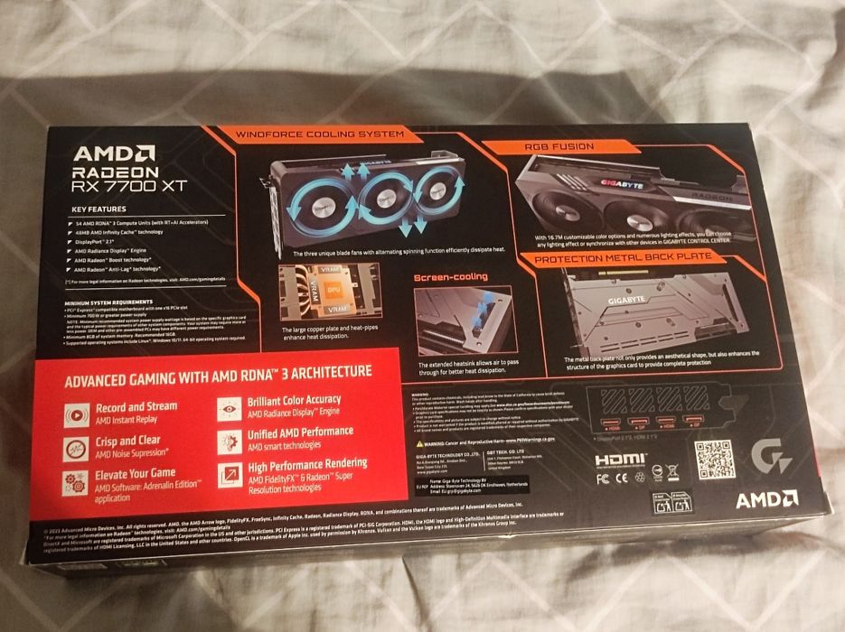 Karta Graficzna AMD Radeon Rx 7700 XT