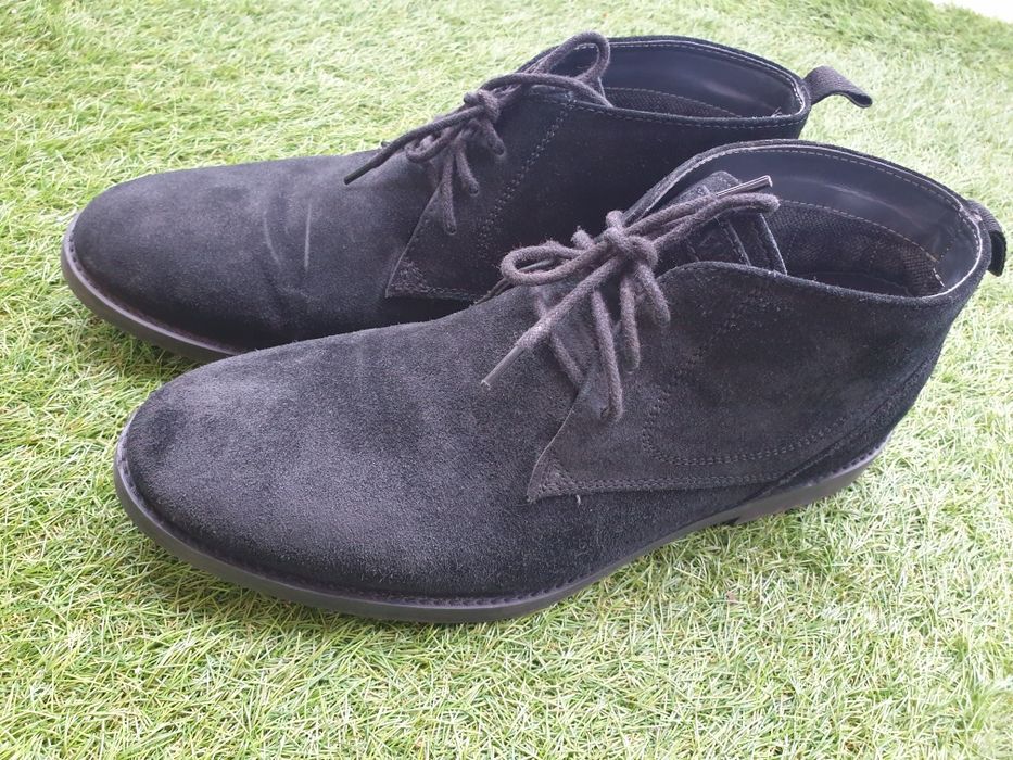 Buty zamszowe ocieplanie męskie