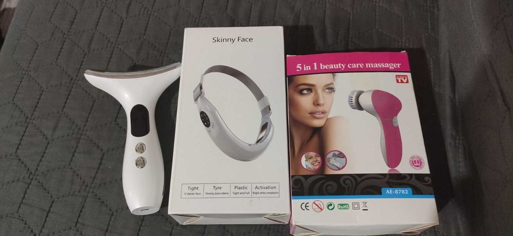 Набор для догляду Массажер для лица мікротоковий масажер жіночий Лот