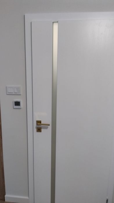 Drzwi wewnętrzne wykonane z dębu