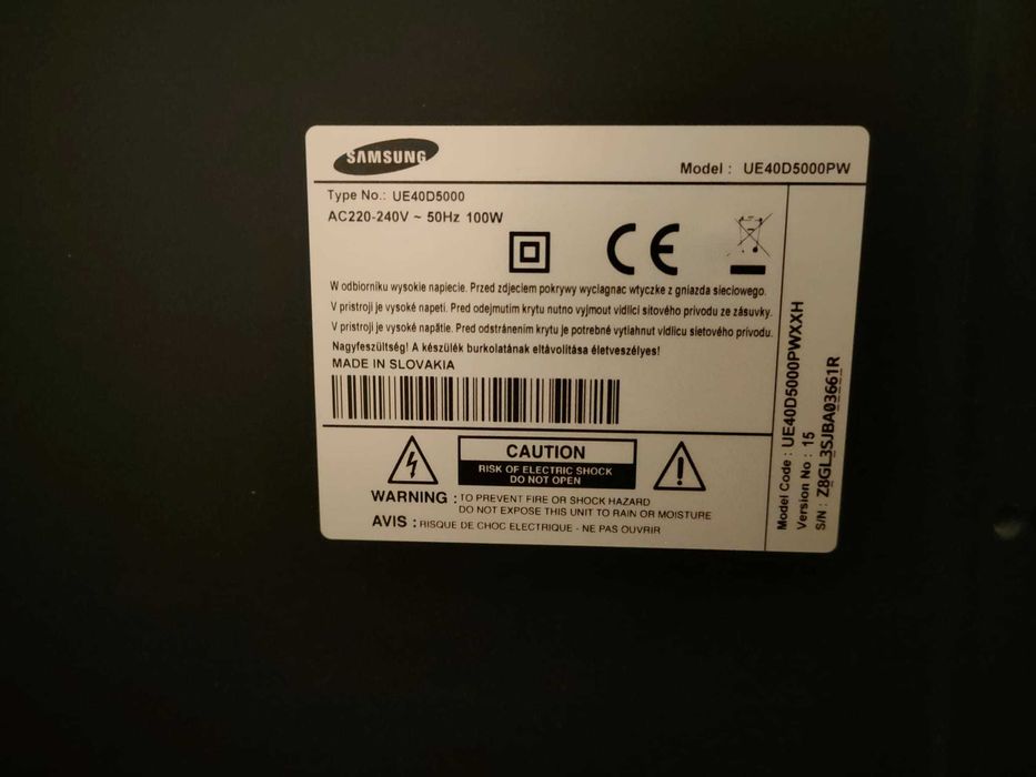 Telewizor Samsung UE40D5000PW