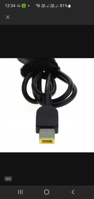 Oryginalny Zasilacz Lenovo 65W kostka pasuje do różnych modeli laptopó