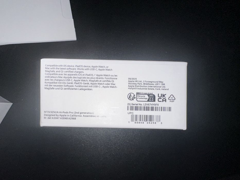 Оригінальні AirPods pro 2 гарантія