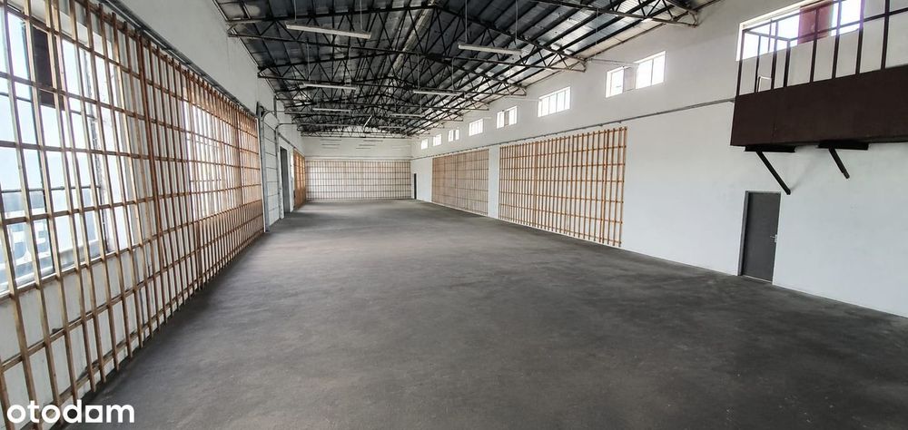 Hala produkcyjno–usługowa-magazynowa 745m2+ plac 2800m2 Ząbkowice Śl.