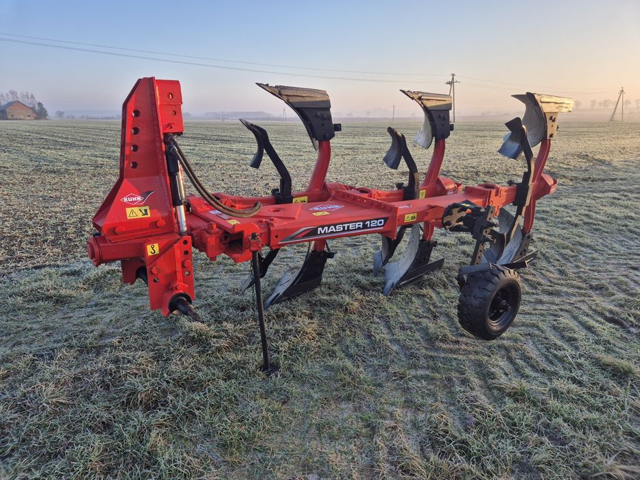 Pług 3 skibowy Obrotowy Kuhn Master!! Zabezpieczenie Non-Stop!! Igła!!
