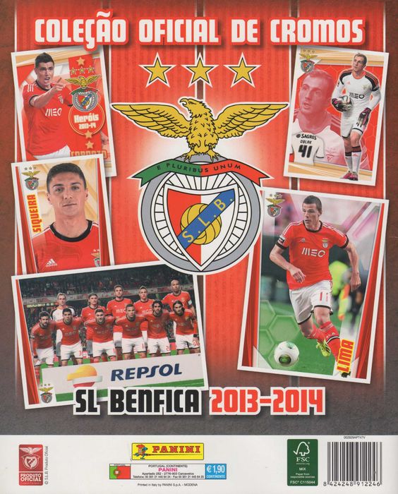 Caderneta S.L. Benfica és tu - Completa