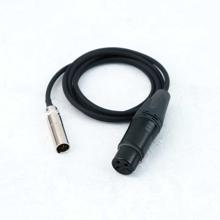Кабель мікофонний 3-pin Mini XLR to XLR Blackmagic Pocket 4K 6K BMPCC