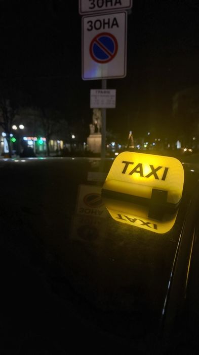 Шашка Таксі міні аккумуляторна Taxi mini фишка фішка такси