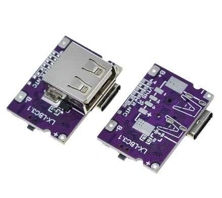 Модуль контроллер быстрая зарядка Type-C 3,1A модуль чип IP5310 LED
