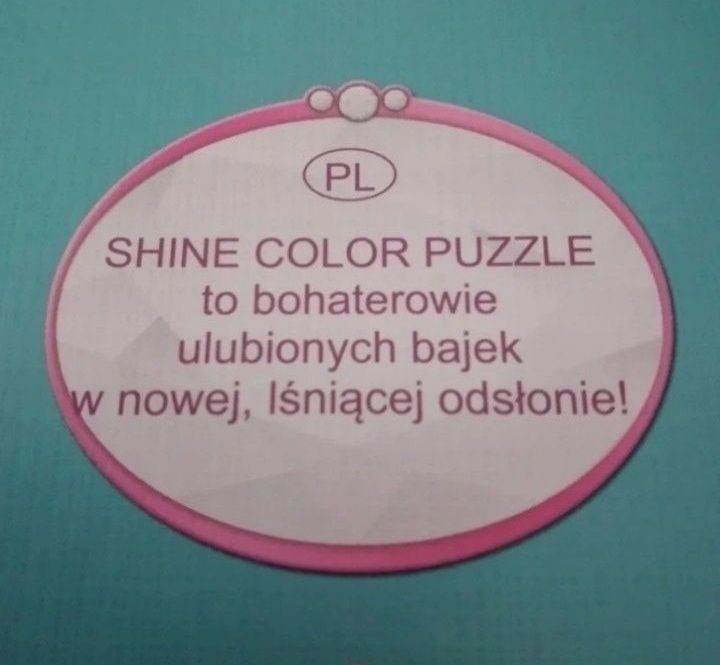 Trefl: puzzle dla dzieci Shine Color: Palace Pets Disney Nowe