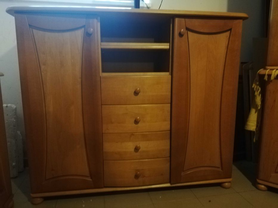 Komplet mebli drewnianych Swarzędz