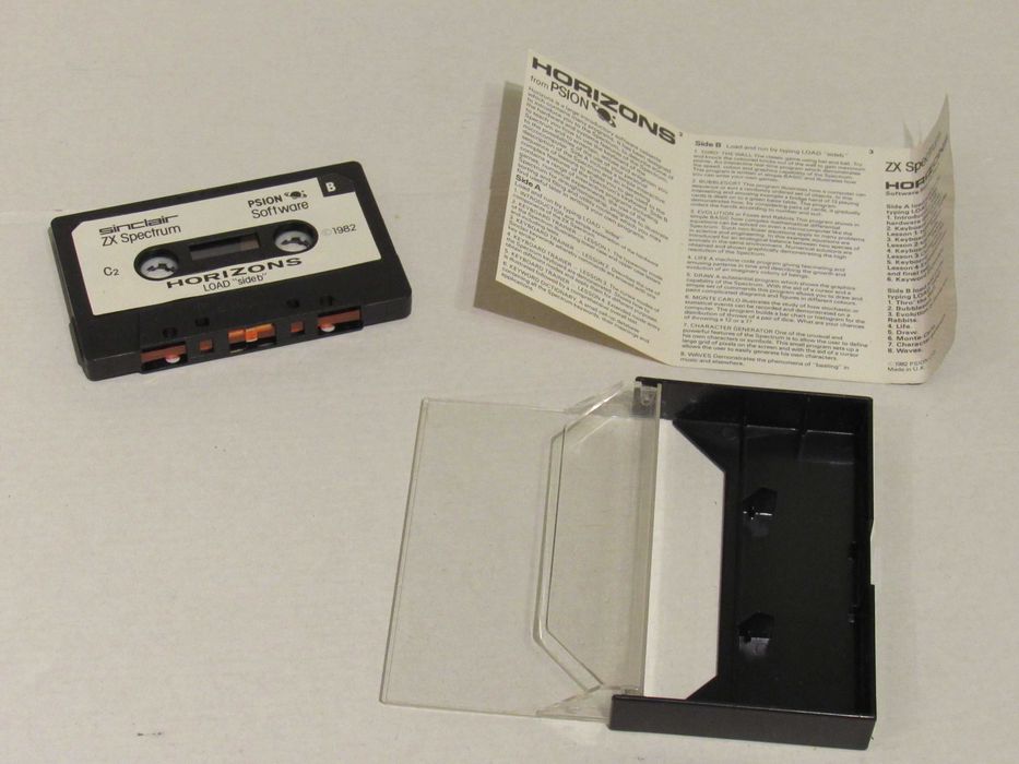 Cassete Horizons #2 Sinclair Zx Spectrum Lisboa • OLX.pt