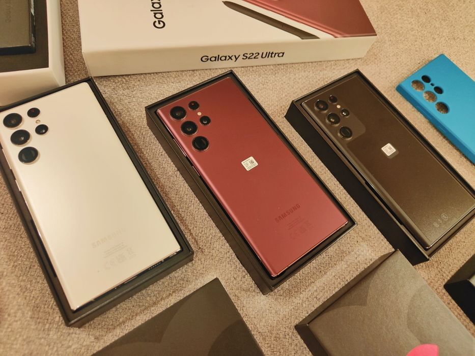 Samsung S22 Ultra 5G 12GB/512GB, 256, 128 c/NOVO. Troca/retoma. Capas
