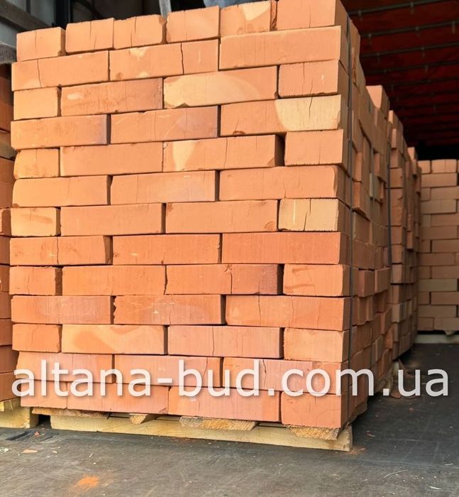 Цегла Лубенська (цегла повнотіла) М125 цегла одинарна червона