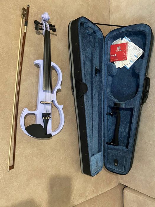 Электроскрипка (полный комплект)