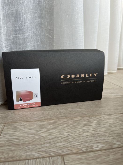 Gogle Oakley zimowe - Fall Line - Unisex - róźowe