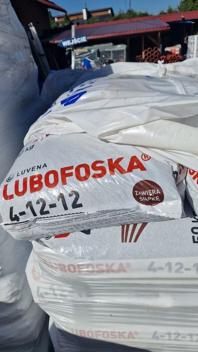 Lubofoska 4-12-12 , worek 50 kg Nawóz wiosenny  (potafoska))