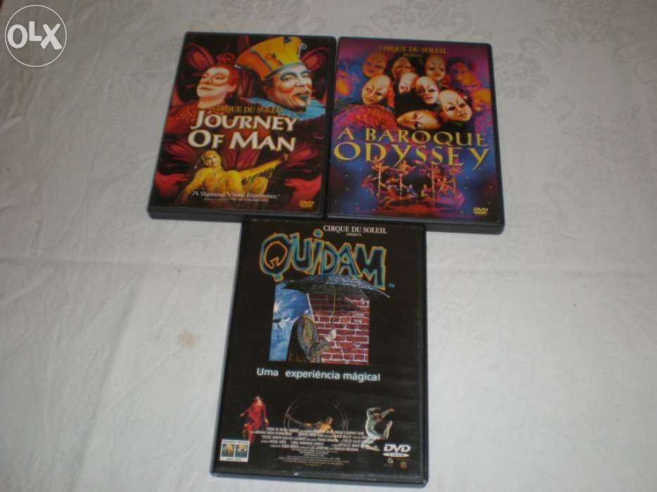 Coleccção do cirque du soleil
