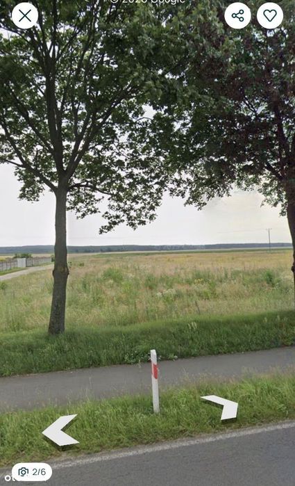 Działka budowlana Cybinka 961 m² z wydanymi warunkami zabudowy - Widok 2