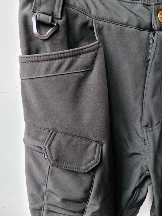 Мужские утеплённые штаны на флисе S 46р