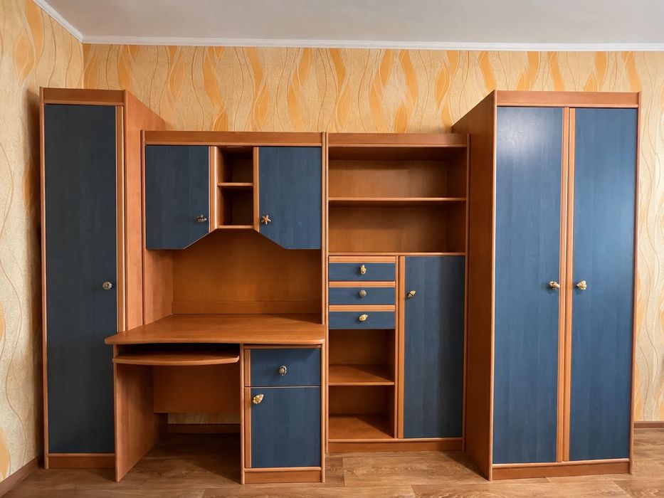 Дитяча стінка Юніор (Gerbor / Світ Меблів). Комплект меблів для дитячої кімнати