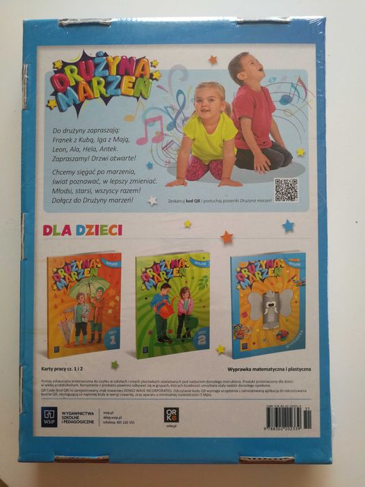 Drużyna marzeń 3 latek trzylatek BOX WSiP