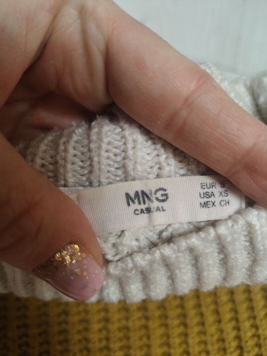 Sweter w paski Mango S