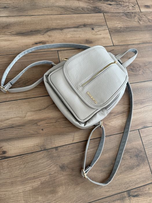 Plecak torebka damska szary elegancki