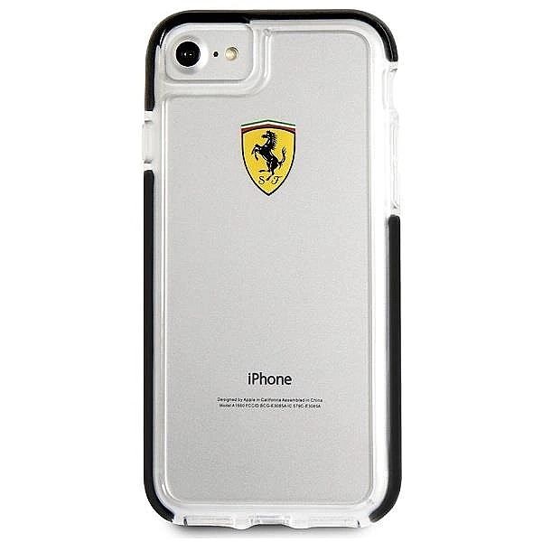 Etui Ferrari Shockproof na iPhone 7 / 8 / SE 2020 / SE 2022 - przezroc