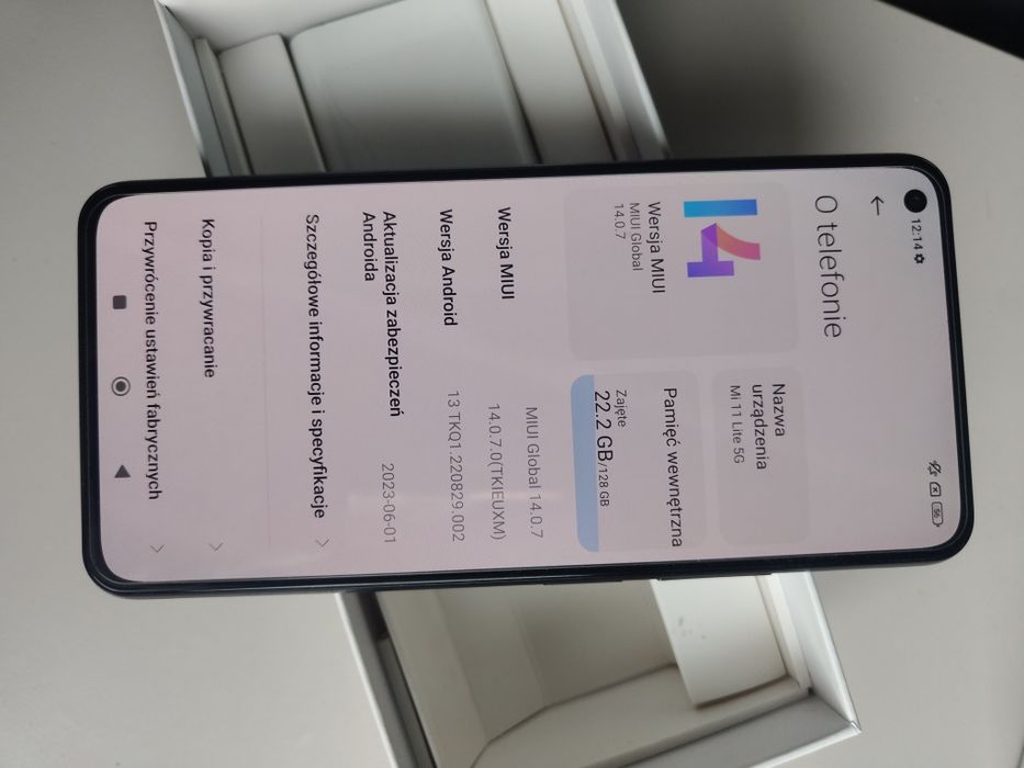 Xiaomi 11 Lite 5G Super Stan Komplet GRATIS Opaska Mi Band 6