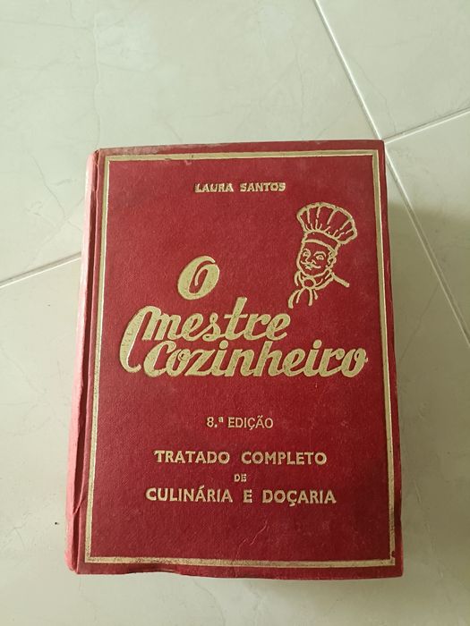 Livro o mestre cozinheiro - Laura Santos