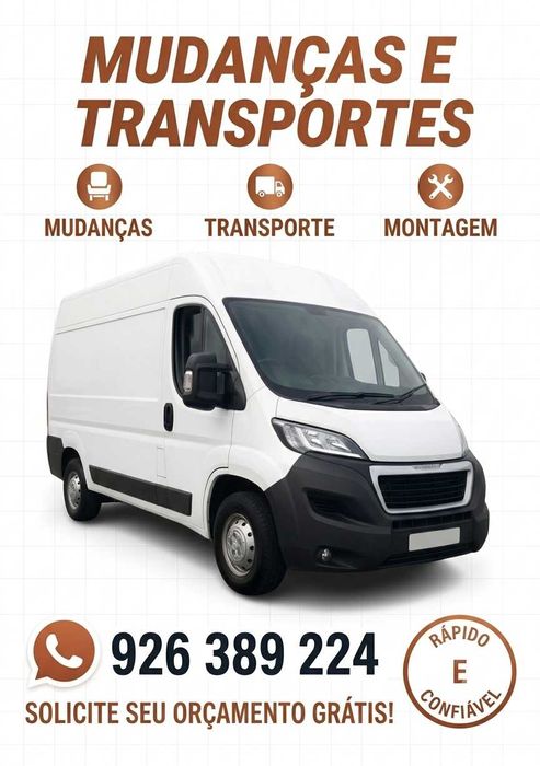 Servicio de mudanças e transporte
