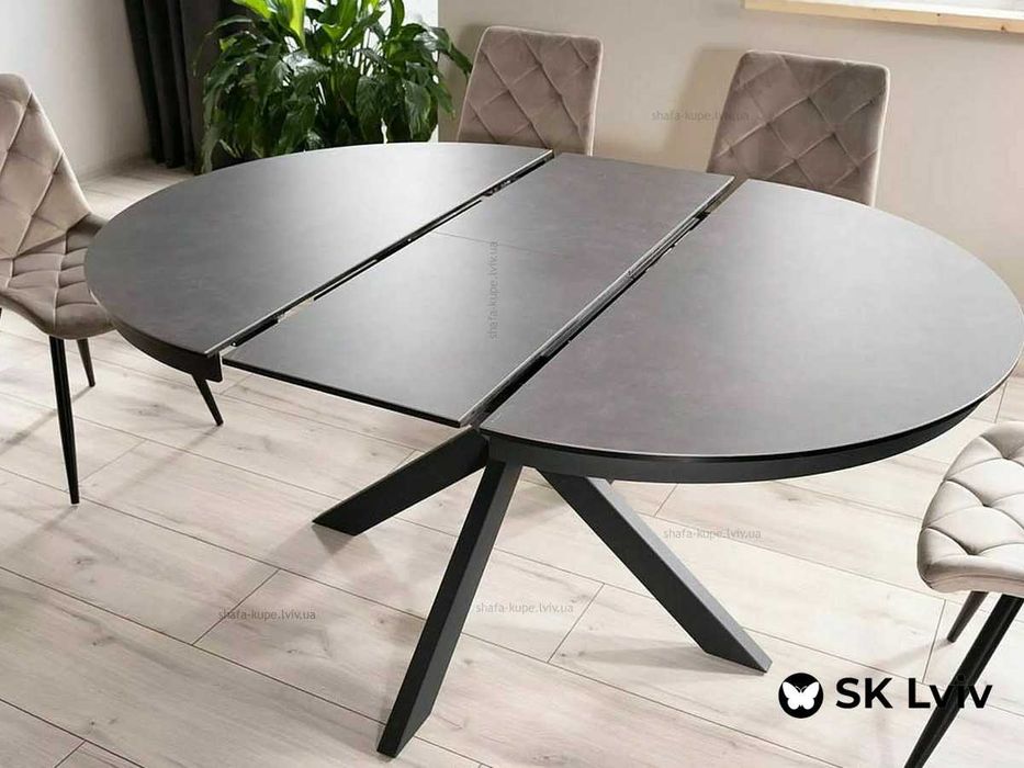 В наявності!! Топовий стіл розкладний PORTO CERAMIC Signal 120(160)