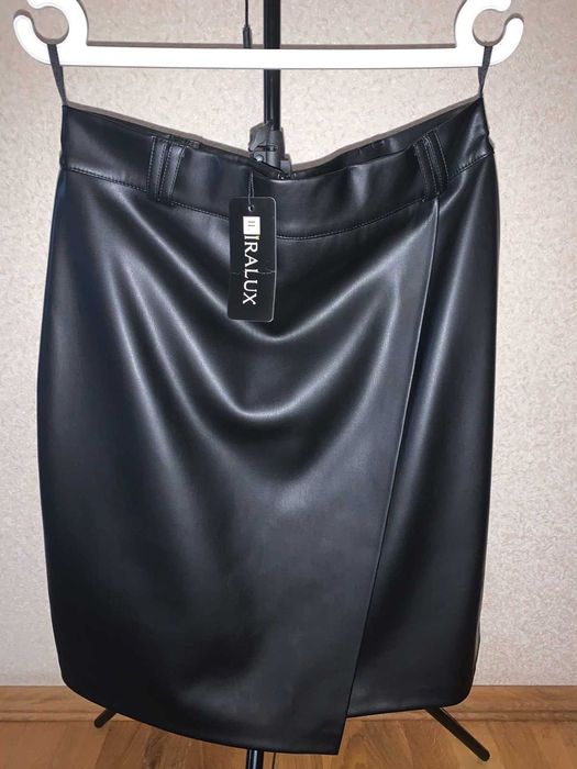 спідниця нова жіноча якісна екошкіра на запах