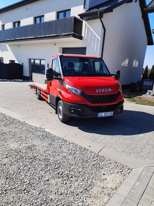 Wynajem Wypożyczalnia lawety Lawet Autolawet Iveco Daily 3.0 D
