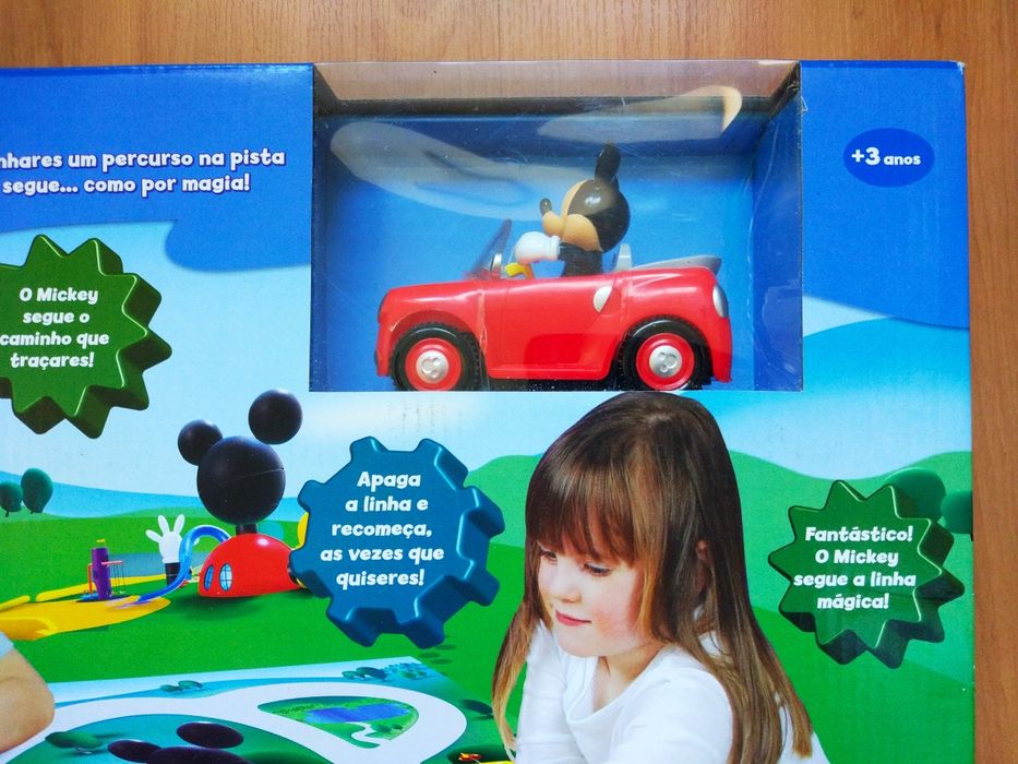 Pista Condução Mickey Mouse Mágica NOVO A Casa do Mickey Mouse